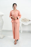 Light Onion Stepesh 3/4 Sleeve Co-Ord Set