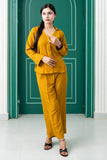 Mustard Stepesh 3/4 Sleeve Co-Ord Set