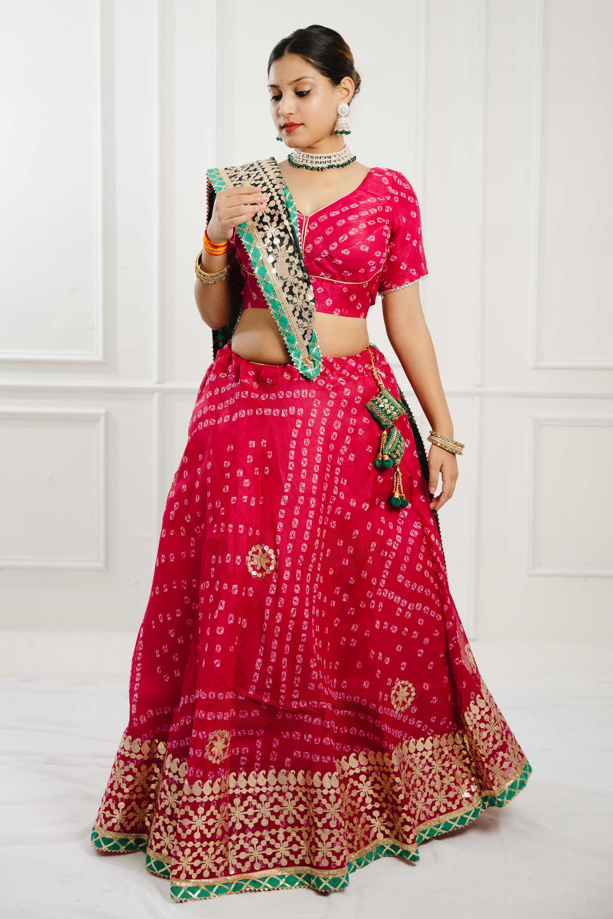 Rani Kota Doriya Lehenga