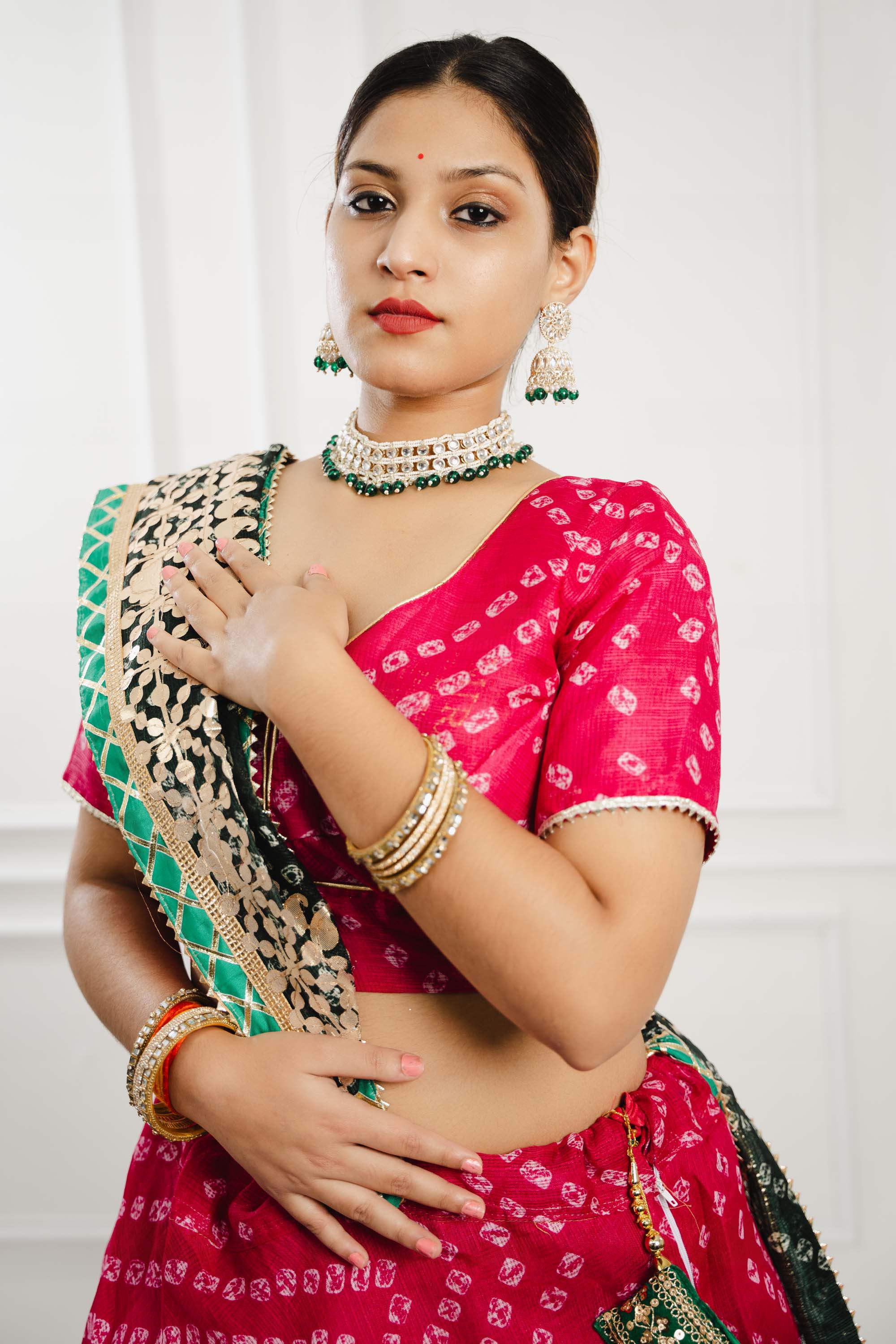 Rani Kota Doriya Lehenga