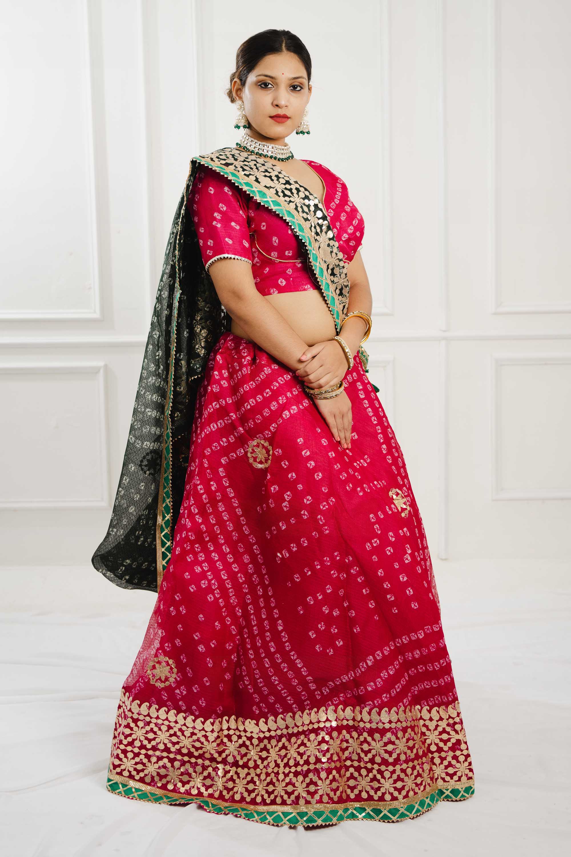 Rani Kota Doriya Lehenga