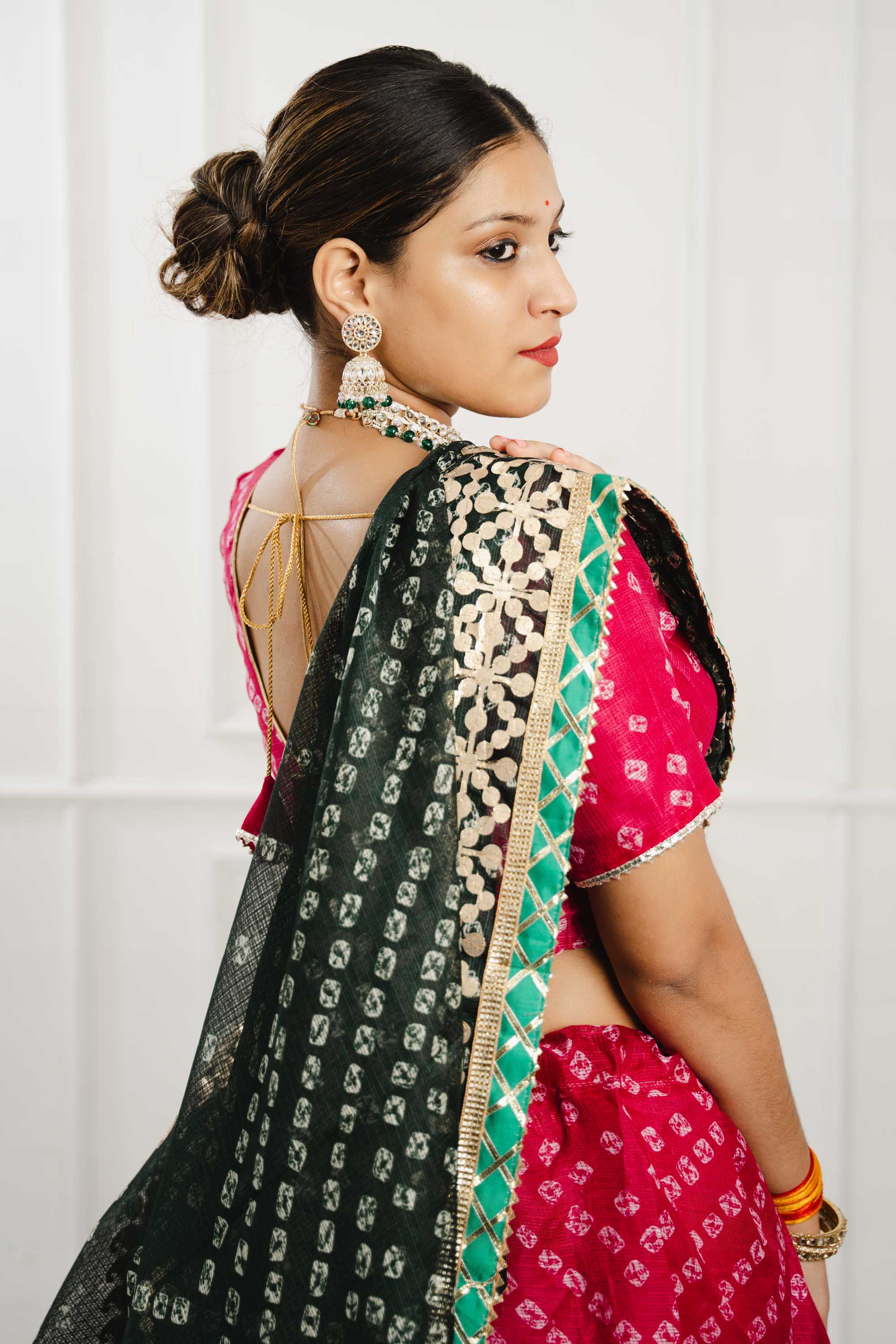 Rani Kota Doriya Lehenga