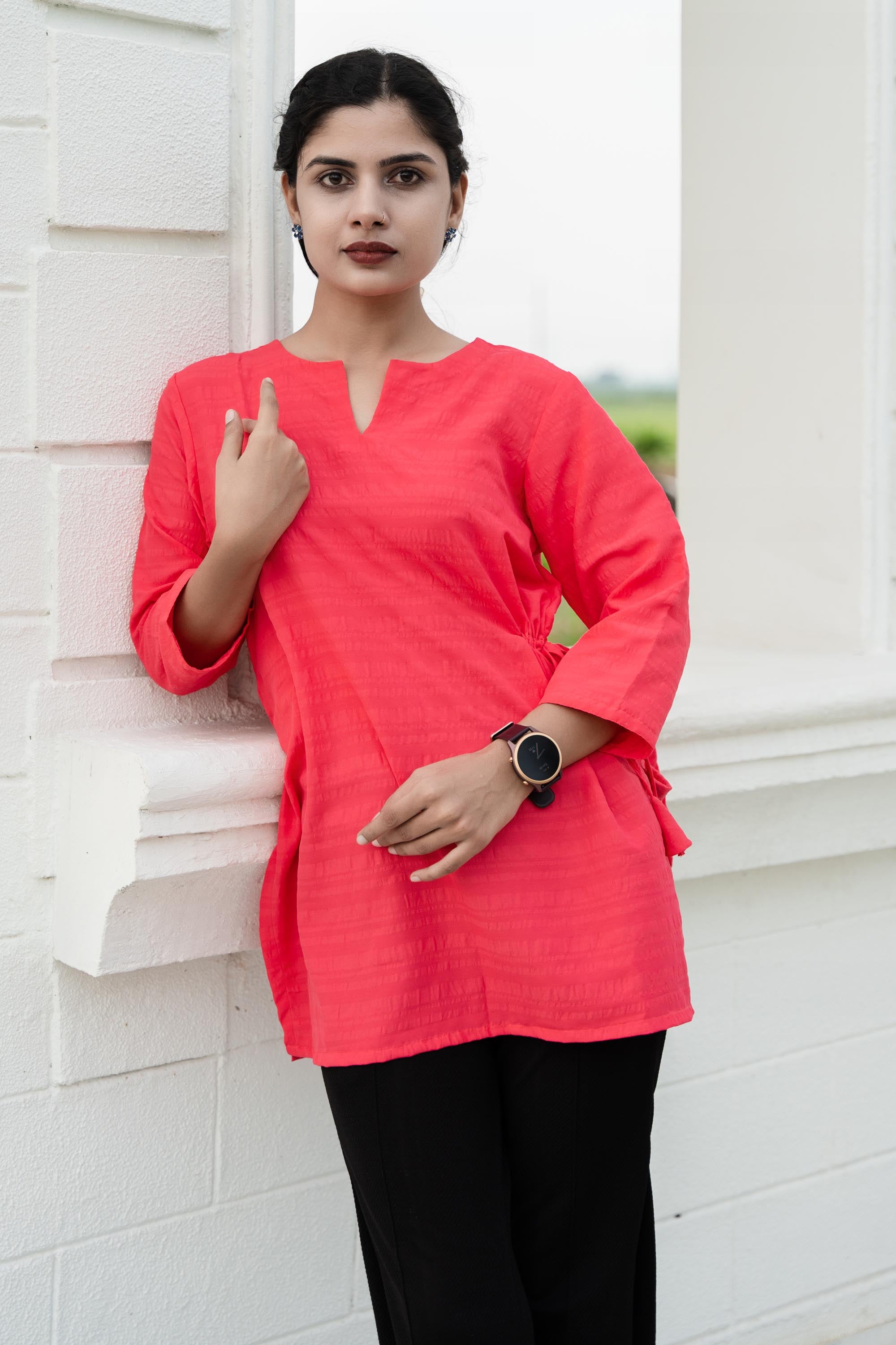 Elegant Gajari Caribban Top